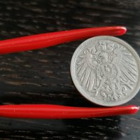 Райх монета - Германия - 5 пфенига | 1915г.; серия D, снимка 2 - Нумизматика и бонистика - 26206444