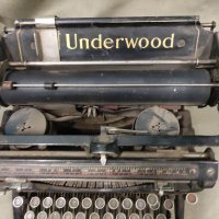 Продавам американска пишеща машина Underwood No. 5, снимка 3 - Антикварни и старинни предмети - 33610508