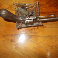Щифтов револвер, снимка 4 - Антикварни и старинни предмети - 42950179