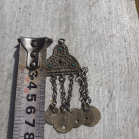 Стара трепка накит забодка носия етнография, снимка 6 - Антикварни и старинни предмети - 44864182