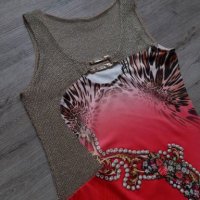 Нова колекция уникална рокля с мрежа и бижу на намаление, снимка 4 - Рокли - 27939775