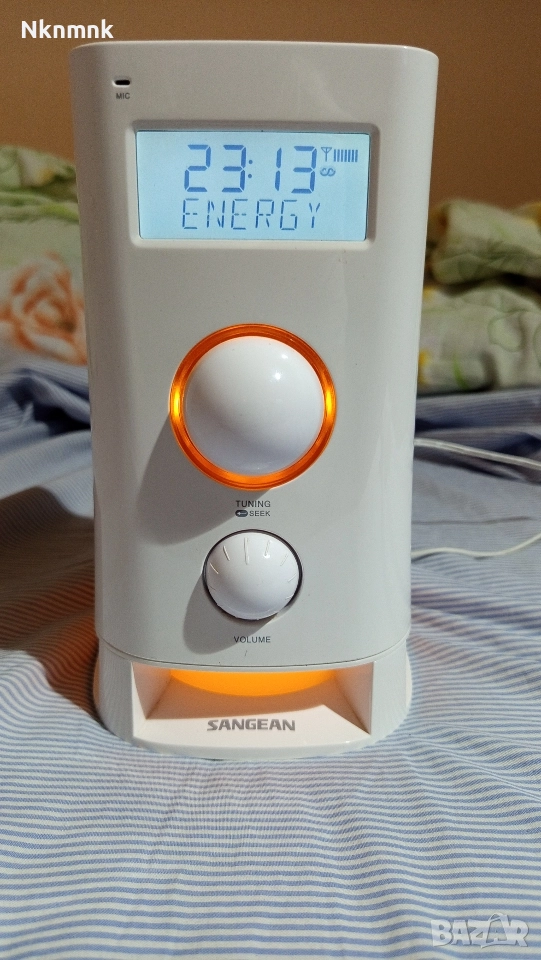 Радио часовник/нощна лампа , снимка 1