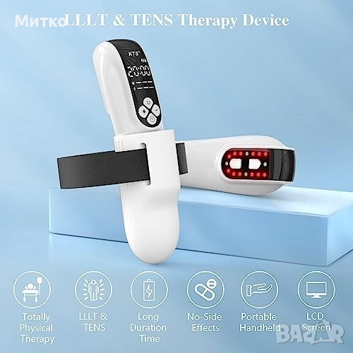 Многофункционално устройство KTS, преносимо студено лазерно лечение, инфрачервена лампа, 4x808Nm и 1, снимка 1