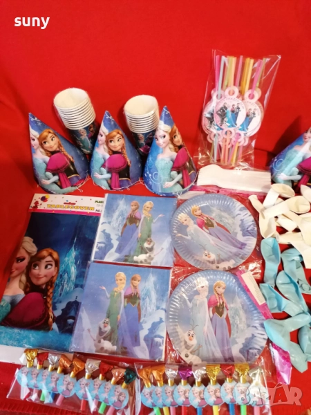 Парти артикули Фрозен, снимка 1