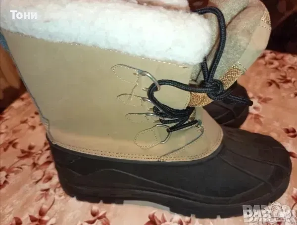 Нови Мъжки Зимни Боти Изцяло от Естествена Кожа 43, снимка 1