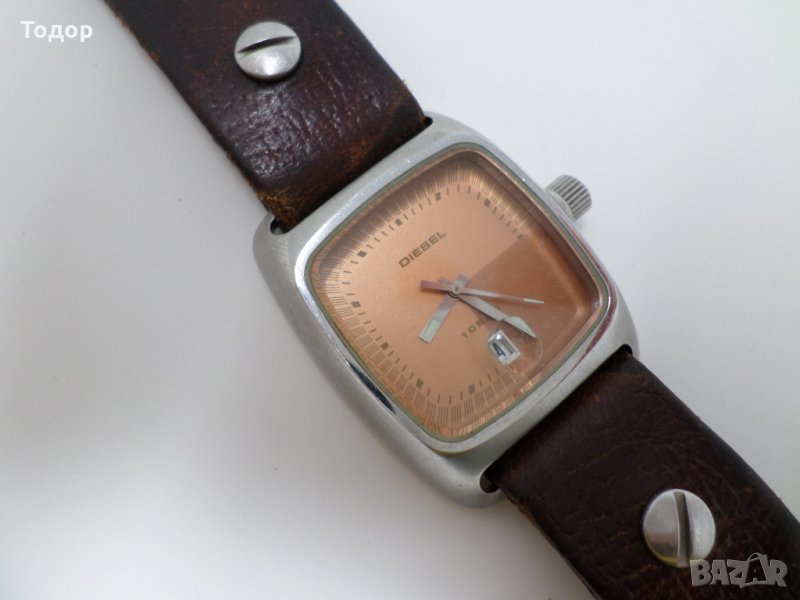 Дамски кварцов часовник DIESEL със стоманена каса, снимка 1