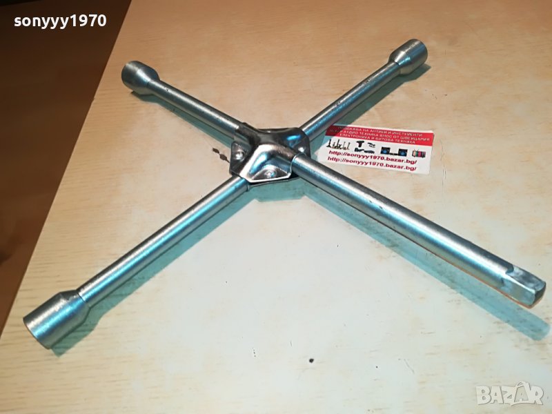 КРЪСТАЧКА КЛЮЧ ЗА ГУМИ-ЯК УСИЛЕН 0206221109, снимка 1