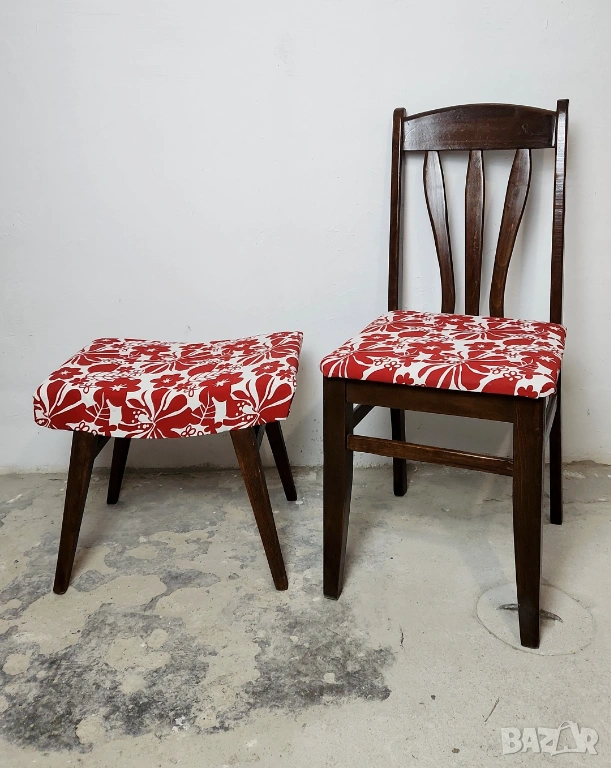 Комплект стол и табуретка, снимка 1