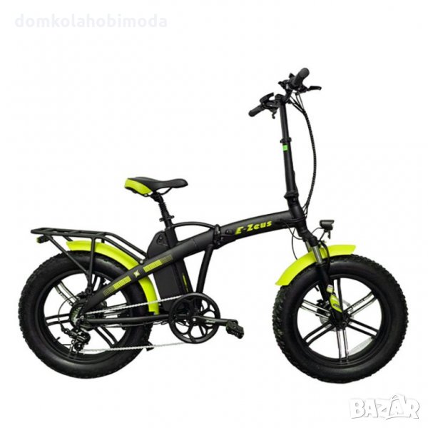 Електрически Велосипед ZEUS, С бързо сглобяване и разглобяване, 5 цвята, До 120 килограма, снимка 1