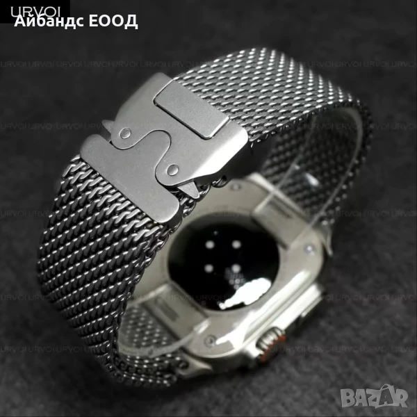 Метална каишка Titanium Milanese за Apple Watch ULTRA/SE/10/9/8/7/6/5, снимка 1