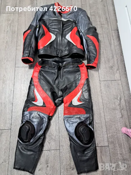 Кожен мото екип, снимка 1