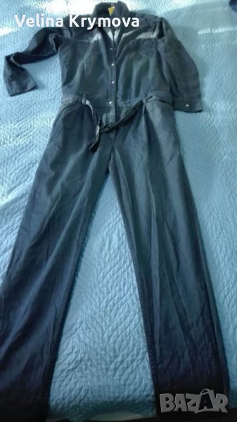 дамски дънков гащеризон, снимка 1