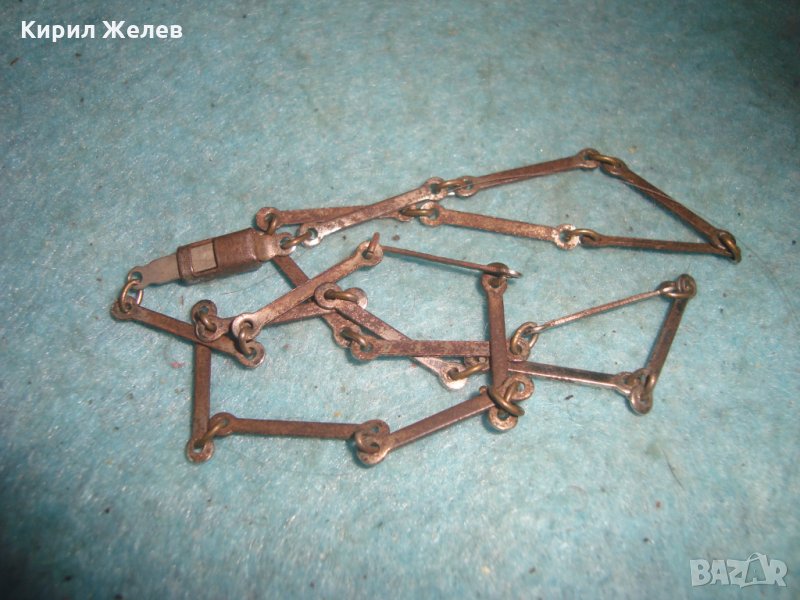 СТАРО РЪЧНО ИЗРАБОТЕНО КОЛИЕ ЛАНЧЕ за КОЛЕКЦИЯ 14753, снимка 1