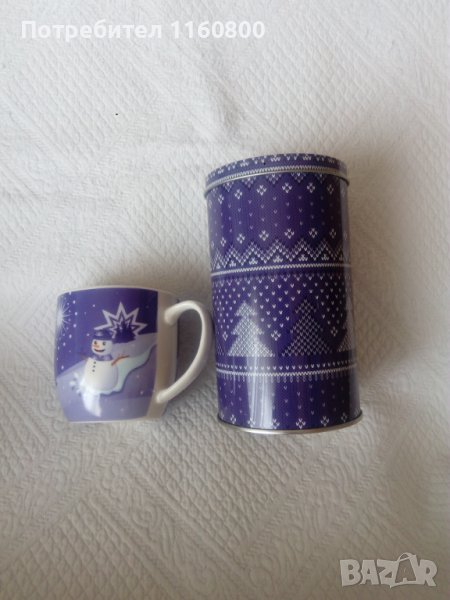 Чаша и кутия за кафе Милка, снимка 1