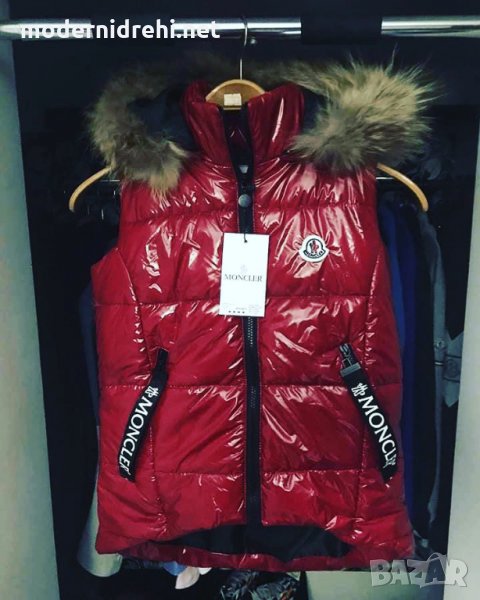 Дамски елек Moncler с лисица код 221, снимка 1