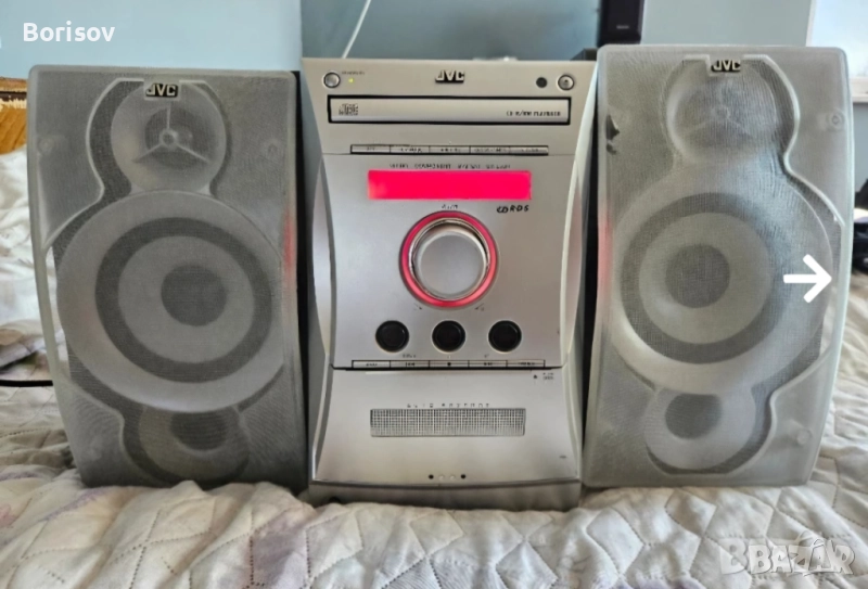 Стерео уредба с колони JVC, снимка 1