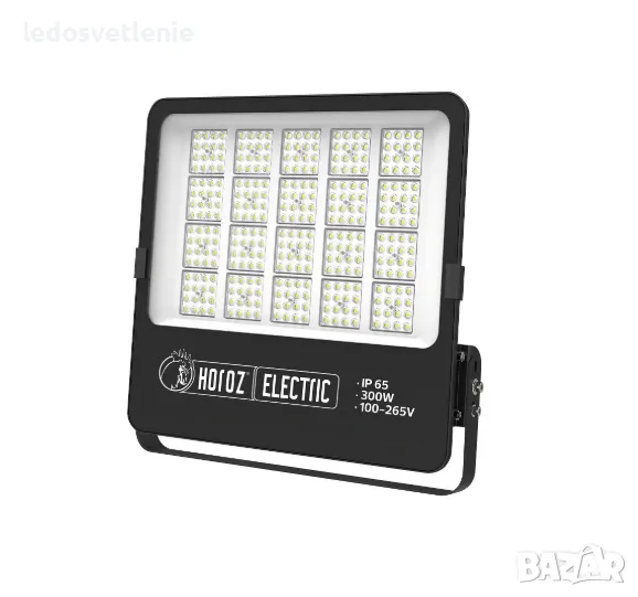 LED Прожектор 300W с 2 г.гаранция 36000lm 6400k Horoz, снимка 1