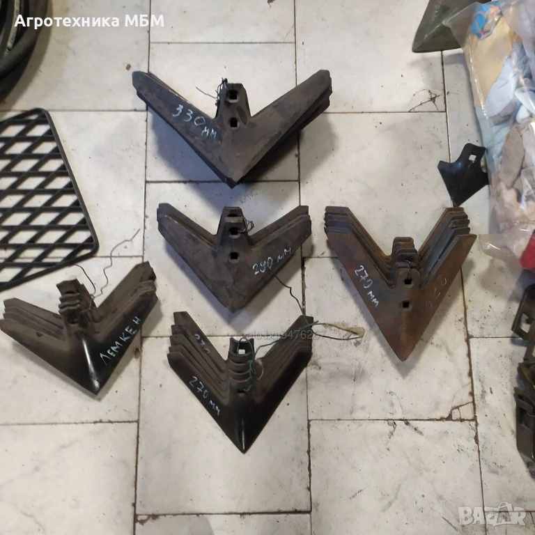 Лапа култиватор 270 мм, 290 мм, 330 мм Белота, снимка 1