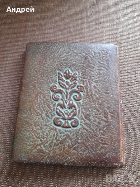 Стара кожена папка #12, снимка 1