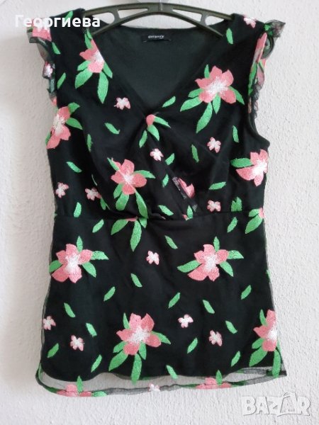 Красив топ с бродерия, снимка 1