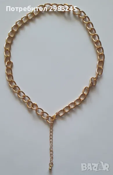 Колие златисто #5, снимка 1