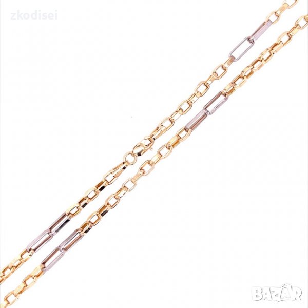 Златен синджир 7,10гр. 60см. 14кр. проба:585 модел:9981-5, снимка 1