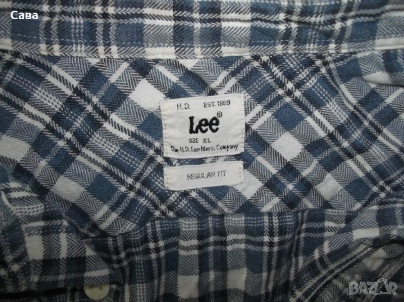 Риза LEE   мъжка,Л-ХЛ, снимка 1