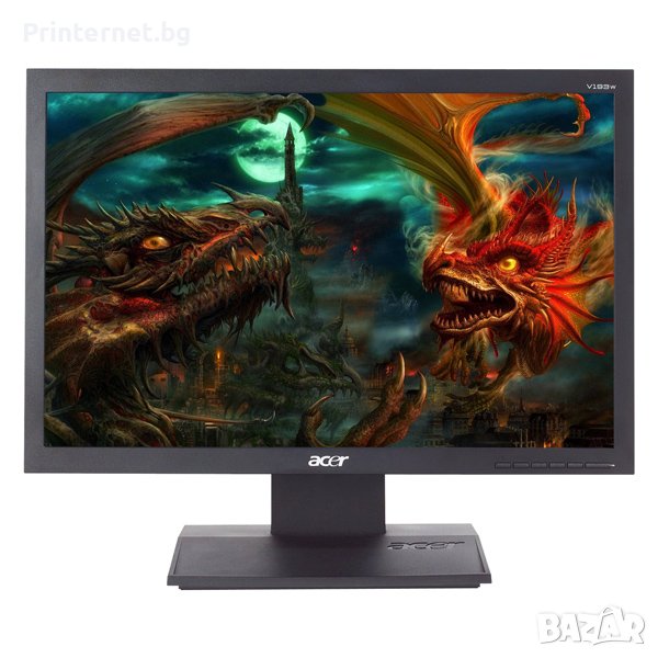 19" монитор ACER V193W - ГАРАНЦИЯ! Фактура!, снимка 1