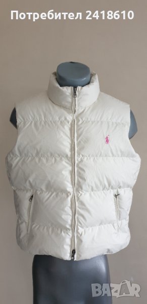 POLO Ralph Lauren Down Womens Vest Size L ОРИГИНАЛ! Дамски Пухен Елек!, снимка 1