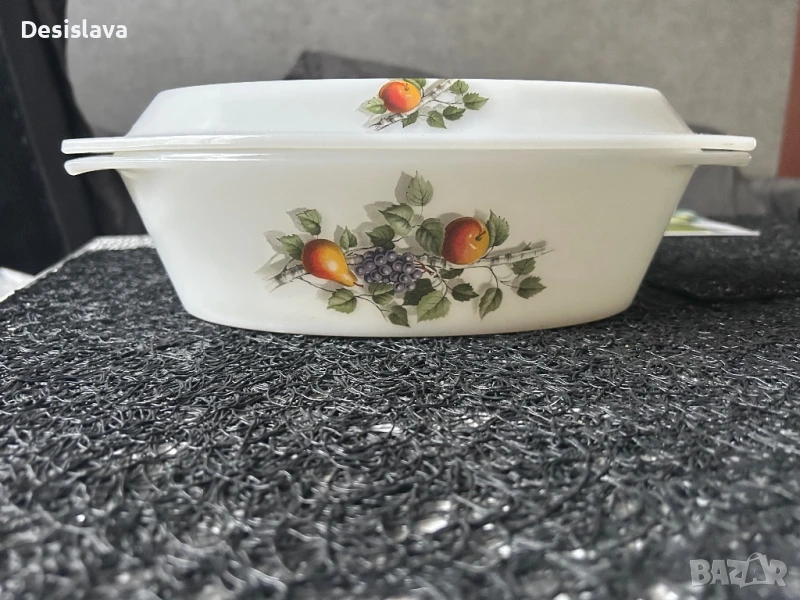 Форма за терин  или съд от аркопал, снимка 1