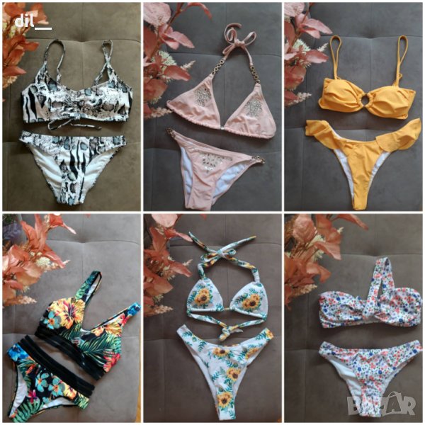 Налични! Много модели дамски бански половинки ХС-ХЛ, снимка 1