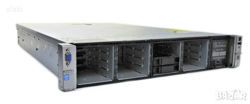 Сървър HP DL380p Gen8 -2хXEON 8 Core E5-2650 v2/ RAM 128GB /RAID 420i, снимка 1