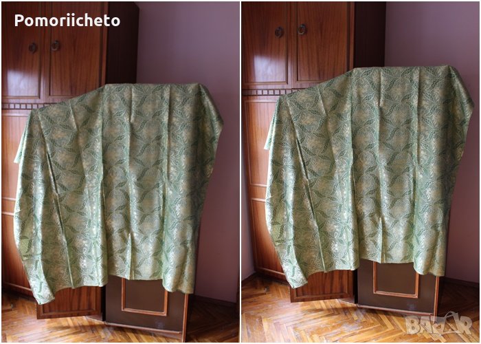 Красива и нова копринена покривка за маса, снимка 1