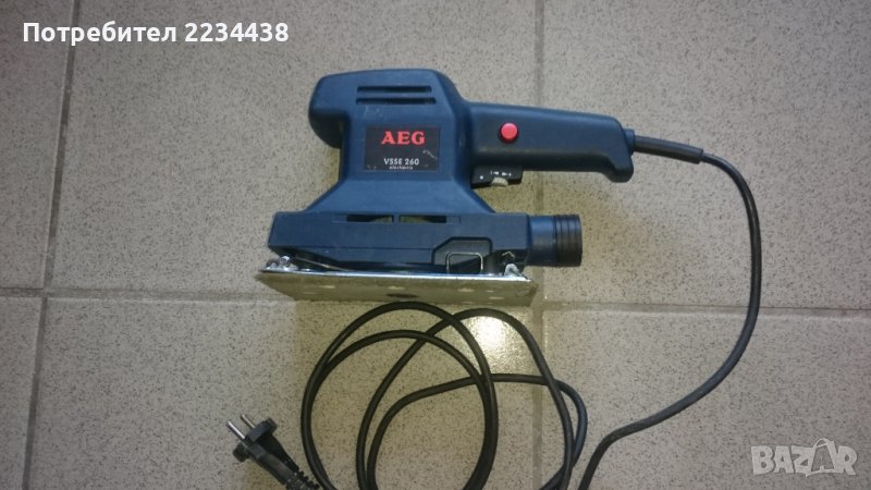 Профи виброшлайф AEG, снимка 1