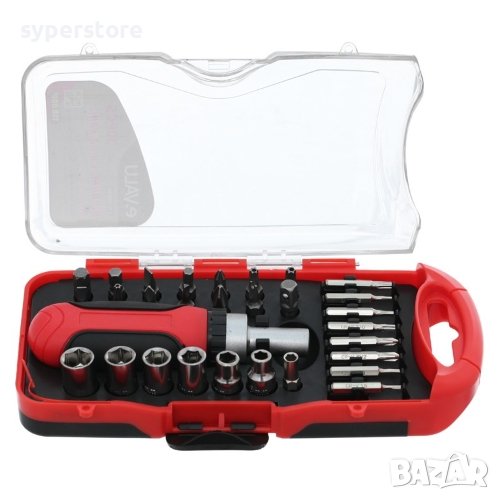 Комплект отвертки Digital One SP00415 LC-90030 с двупосочна отверка, За фина механика, 30 в 1, снимка 1