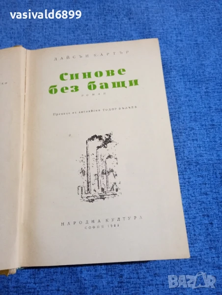 Дайсън Картър - Синове без бащи, снимка 1