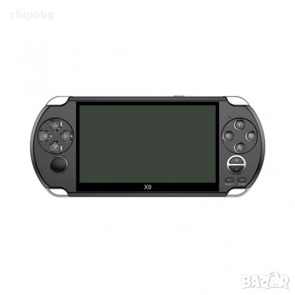 Преносима игрова конзола X9-S Plus, 5.1", 10000 Вградени игри, Черен, снимка 1