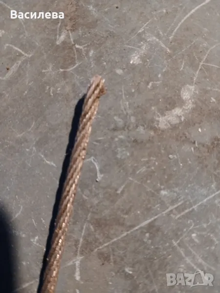 Стоманено многожилно въже, снимка 1