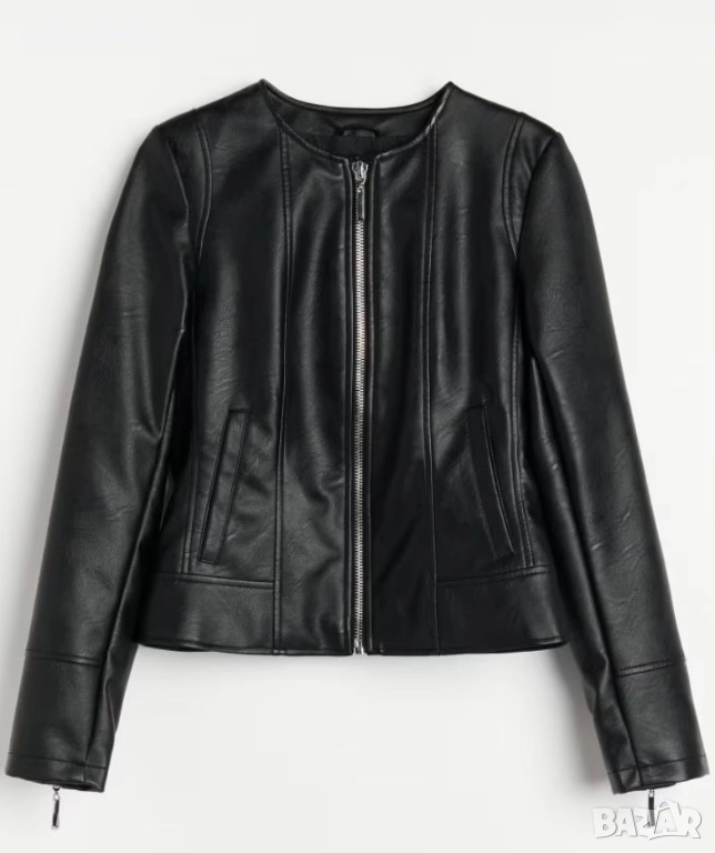 Ново кожено яке Зара С размер, снимка 1