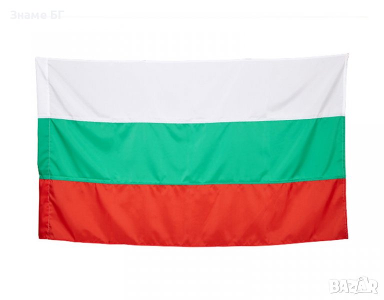 Българско знаме от плат шито размер 90/150 без герб, снимка 1