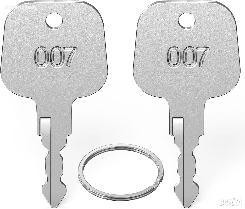 2 бр .Ключове TSA007, универсални за куфари и катинари, снимка 1