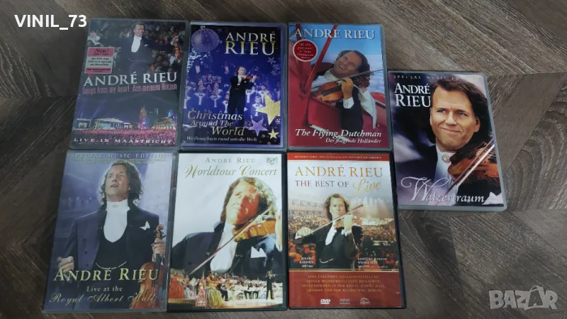 Колекция от 7 оригинални DVD диска на ANDRE RIEU., снимка 1