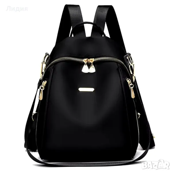 Стилна и компактна дамска раница , снимка 1