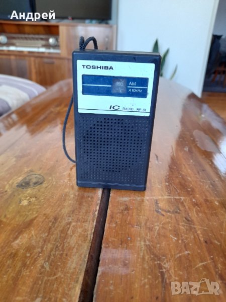 Старо радио,радиоприемник Toshiba #2, снимка 1