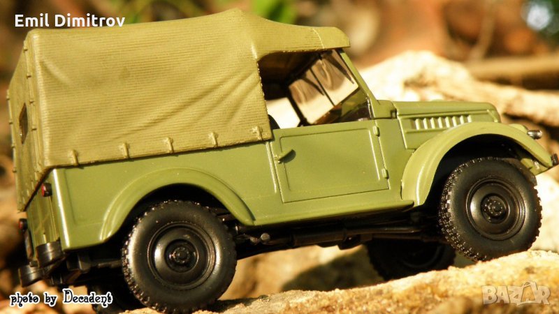 Моделче на ГАЗ-69 в мащаб 1:43, снимка 1