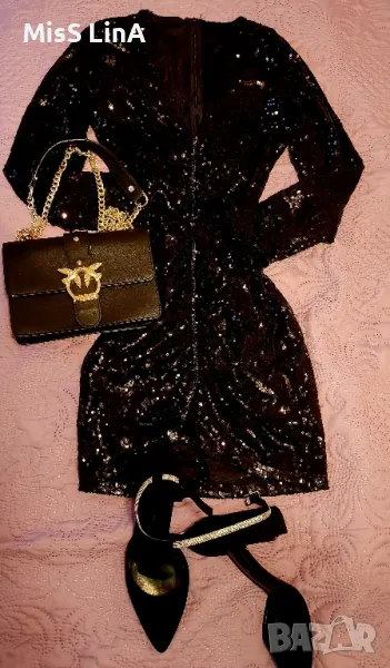 Рокля с пайети, снимка 1