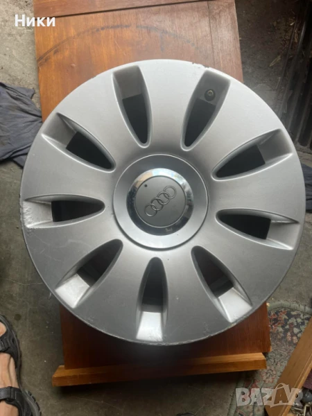 4 бр.оригинални алуминиеви джанти 7 Х 16 цола 5/112 ЕТ 35 AUDI , снимка 1