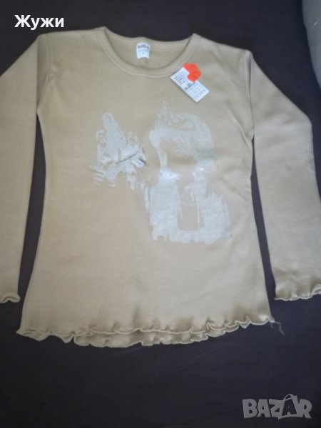 НОВА детска блуза с дълъг ръкав,ръст 146, снимка 1