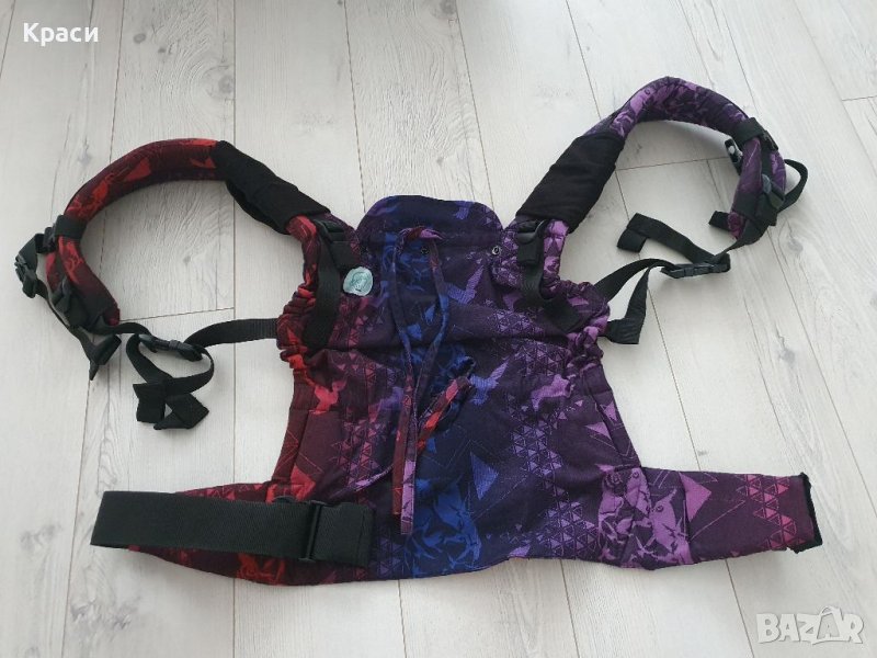 Ергономична раница Kaya korra пурпурни птици, снимка 1