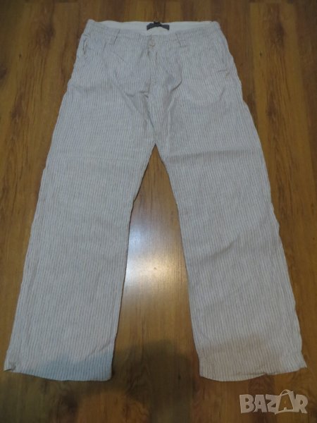 Мъжки ленен панталон H&M L.o.g.g, снимка 1
